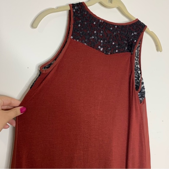 Studio Y Maurices sleeveless sequin top XS - Picture 4 of 6